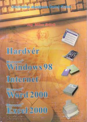 Obal knihy Hardvér, Windows 98, Internet, Word 2000, Excel 2000