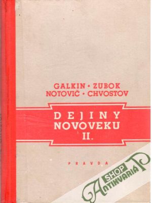 Dejiny novoveku II. - Galkin I.S. a kolektív