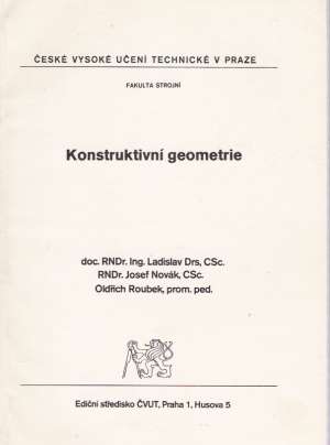 Obal knihy Konstruktivní geometrie