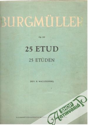 25 etud Op.100 - Burgmüller Préd.