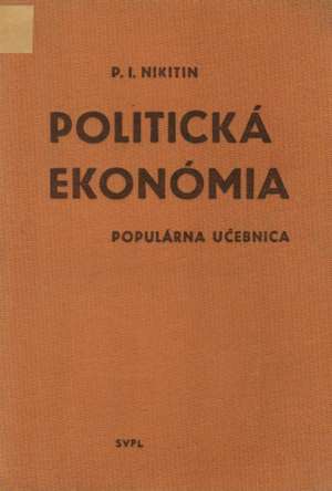 Obal knihy Politická ekonómia - Populárna učebnica