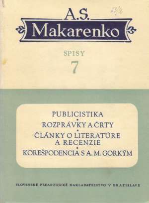 Obal knihy SPISY 7 - PUBLICISTIKA, ROZPRÁVKY A ČRTY...
