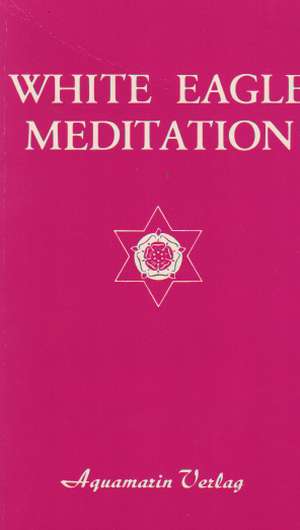 Obal knihy MEDITATION