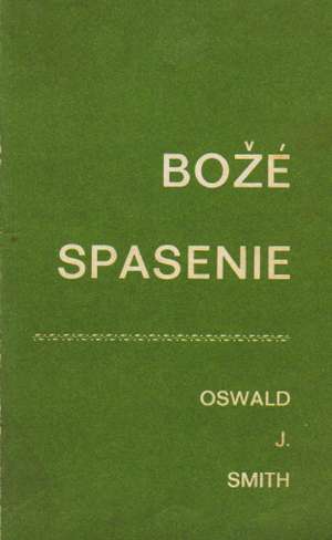 Obal knihy BOŽÉ SPASENIE