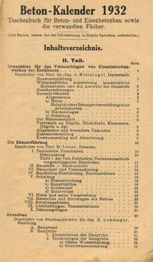 BETON - KALENDAR 1932 - Kolektív autorov