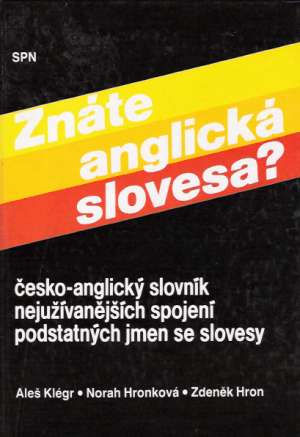 Obal knihy Znáte anglická slovesa?