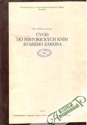 Obal knihy Úvod do historických kníh starého zákona