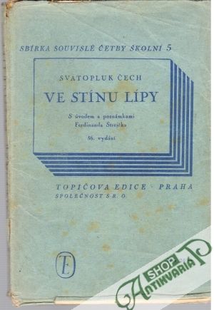 Obal knihy Ve stínu lípy