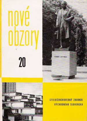 Nové obzory 20. - Michnovič Imrich