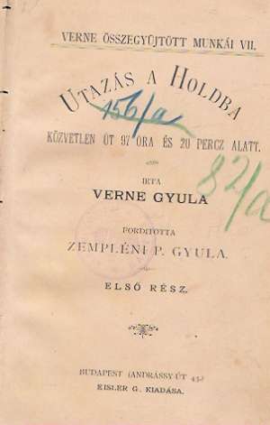 Utazás Holdba I. - Verne Gyula
