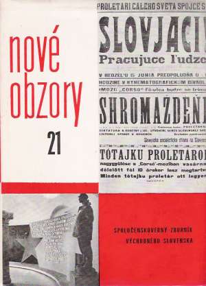 Nové obzory 21 - Michnovič Imrich