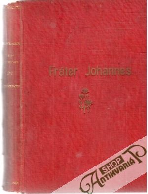 Obal knihy Fráter Johannes