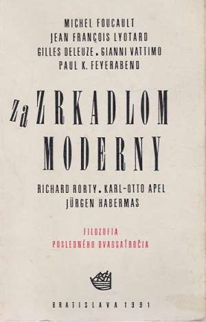 Obal knihy Za zrkadlom moderny