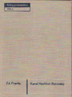 POUČENÍ OBČANÚM - Borovský Karel Havlíček