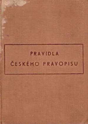 Obal knihy Pravidla českého pravopisu