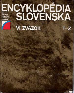 Obal knihy Encyklopédia Slovenska VI. zväzok T-Ž