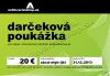  - Darčeková poukážka - 20 €