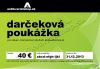  - Darčeková poukážka - 40 €