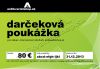  - Darčeková poukážka - 80 €