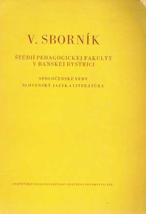 Obal knihy SPOLOČENSKÉ VEDY, SLOVENSKÝ JAZYK A LITERATÚRA