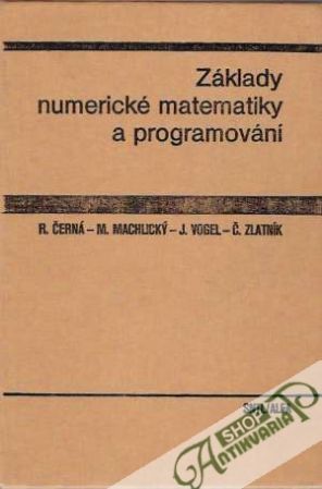 Obal knihy Základy numerické matematiky a programování