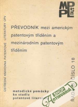 Obal knihy Převodník mezi americkým patentovým tříděním a mezinárodním patentovým tříděním