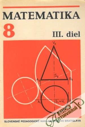 Obal knihy Matematika 8. - III. diel