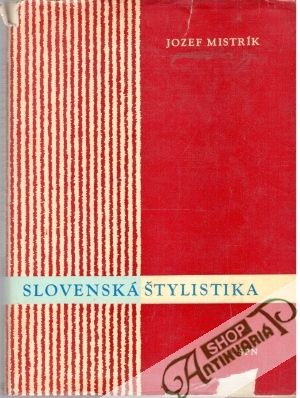 Obal knihy Slovenská štylistika