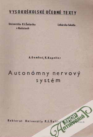 Autonómny nervový systém - Gomboš A.