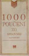 Kolektív autorov - 1000 poučení zo spisovnej slovenčiny