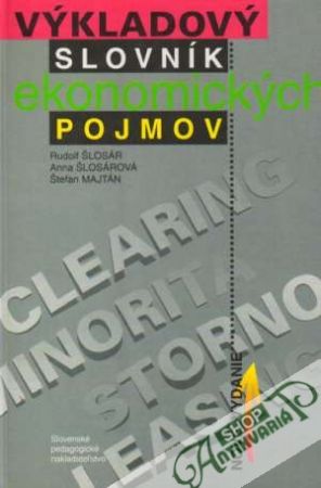 Obal knihy Výkladový slovník ekonomických pojmov