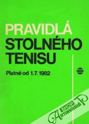 Obal knihy Pravidlá stolného tenisu