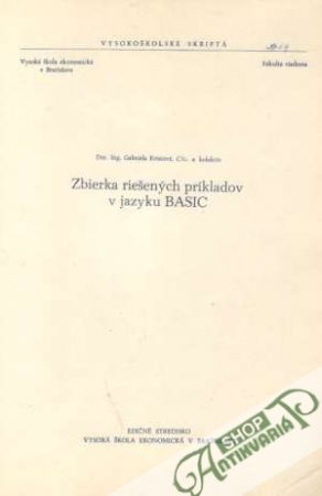 Obal knihy Zbierka riešených príkladov v jazyku BASIC