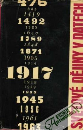 Světové dějiny v datech /I. - II./ - Kolektív autorov