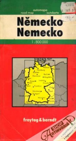 Obal knihy Nemecko - automapa