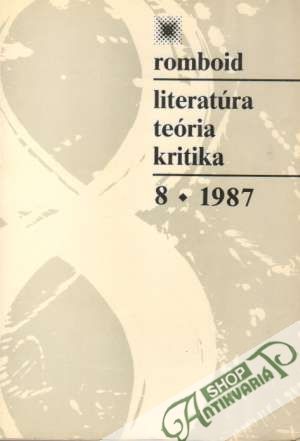 Obal knihy Romboid 8/1987