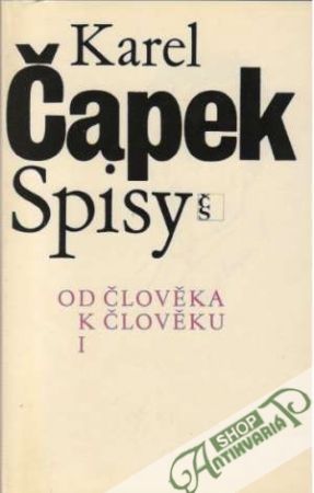 Obal knihy Spisy XIV. - Od člověka k člověku I.