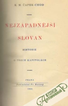 Obal knihy Spisy I. - Nejzápadnější Slovan