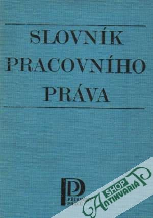 Obal knihy Slovník pracovního práva