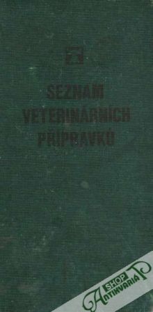 Obal knihy Seznam veterinárních přípravkú