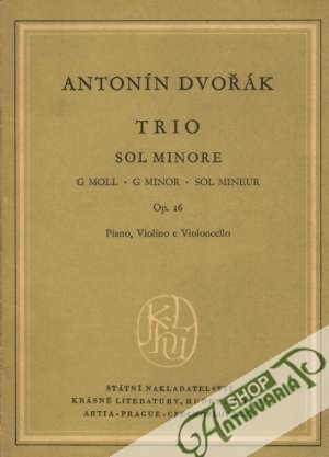 Trio G Moll - Piano, Violino E Violoncello op. 26 - Dvořák Antonín