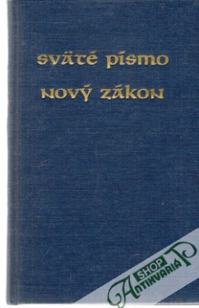 Obal knihy Sväté Písmo - Nový Zákon