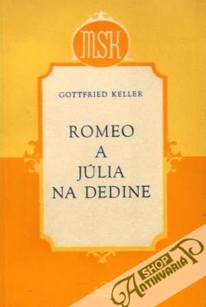 Obal knihy Romeo a Júlia na dedine