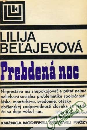 Obal knihy Prebdená noc