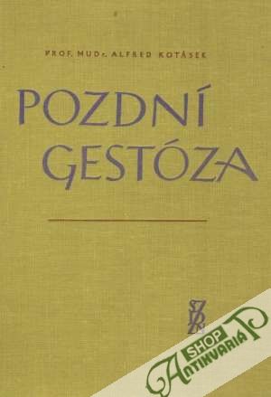 Obal knihy Pozdní gestóza