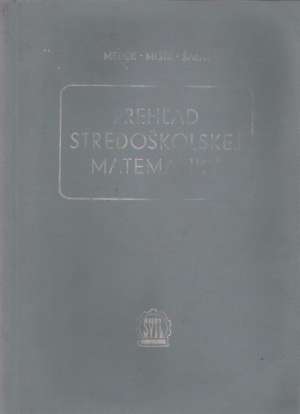 Obal knihy Prehľad stredoškolskej matematiky