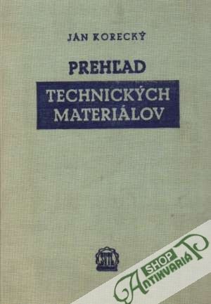 Obal knihy Prehľad technických materiálov