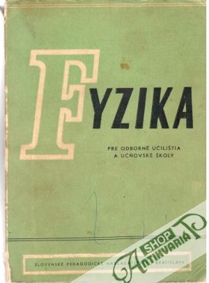 Obal knihy Fyzika pre odborné učilištia a učňovské školy