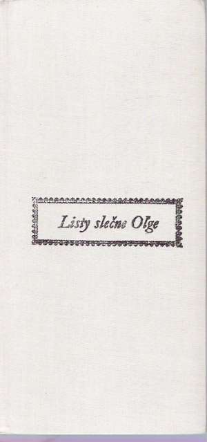 Listy slečne Oľge / Tri roky veľkej lásky/ - Jesenský Janko