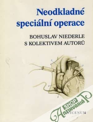 Obal knihy Neodkladné speciální operace